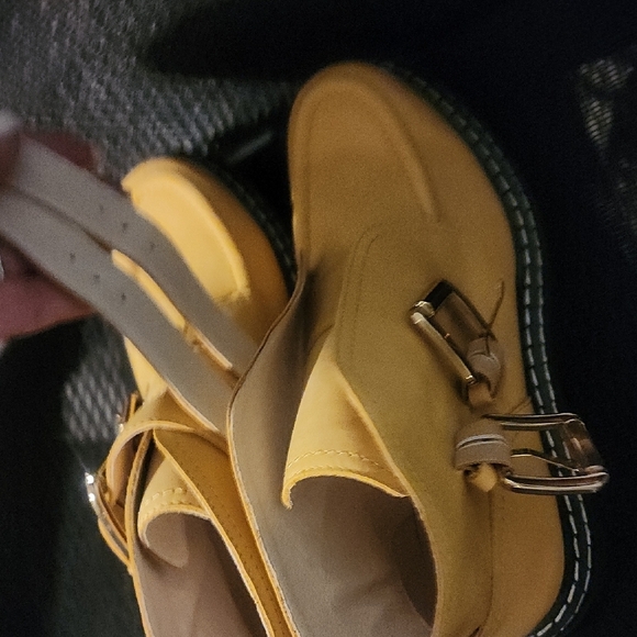 Cecilia New York Honor Buckle Boots Anthropology 36.5 - Picture 8 of 9